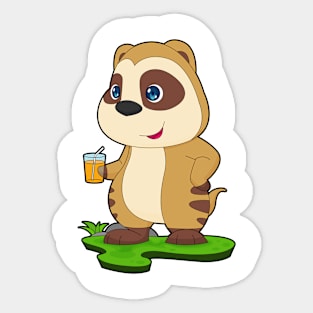 Meerkat Juice Sticker